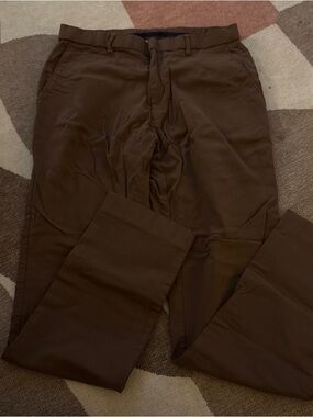 Tommy Hilfiger Men's Dark Brown Chino Pants